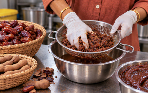 Hand-made Pulp Extraction and Date Paste Preparation