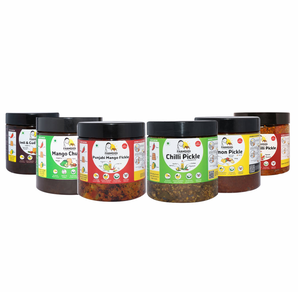 TV Featured pickles combo | Pack of 6 (350g each)