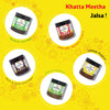 Khatta meetha combo by FarmDidi. Pack of 5. 325 grams each