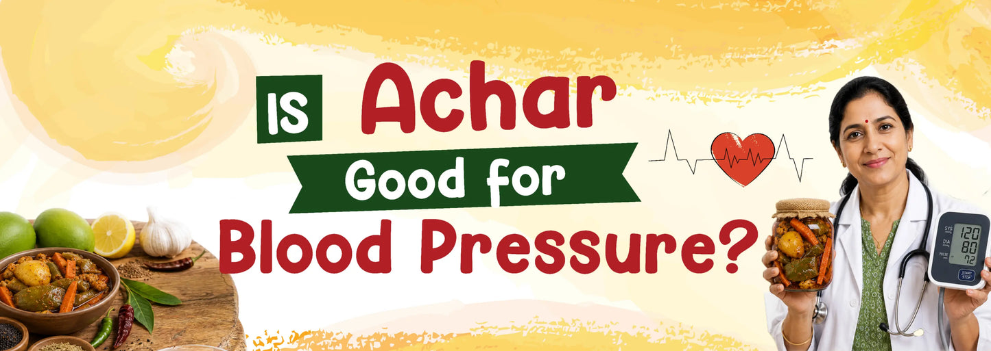 Is Achar good for blood pressure?