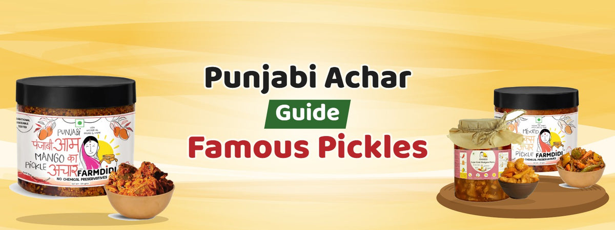 Kathal Achar: Raw Jackfruit Pickle Recipe – FarmDidi Jackfruit Pickle and Gajar Gobhi Shalgam Achar jar