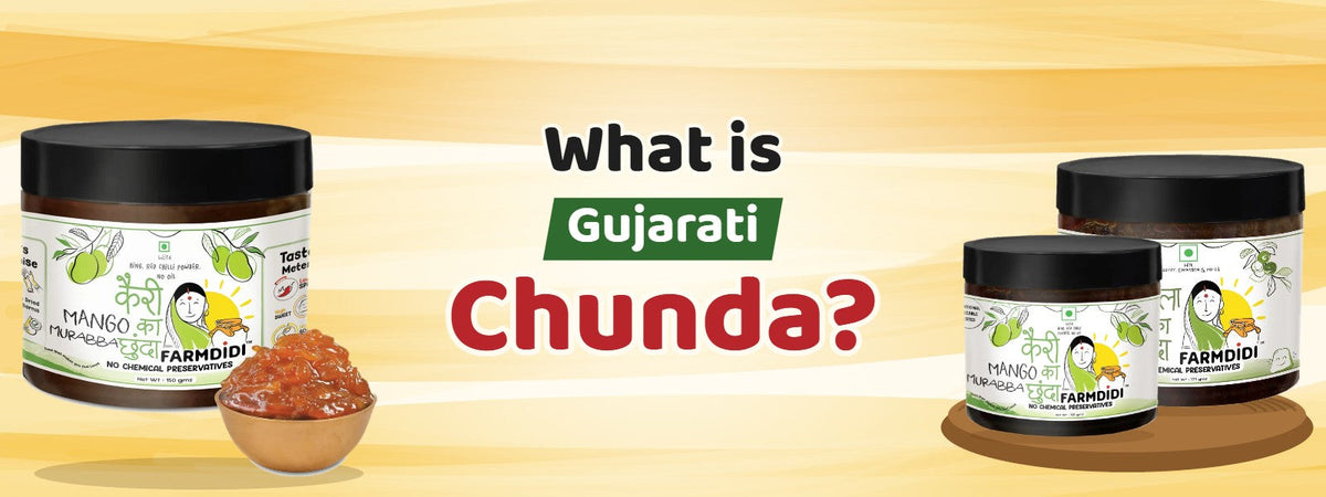 What is Gujarati Chunda? – FarmDidi Mango Chunda and Amla Chunda jars
