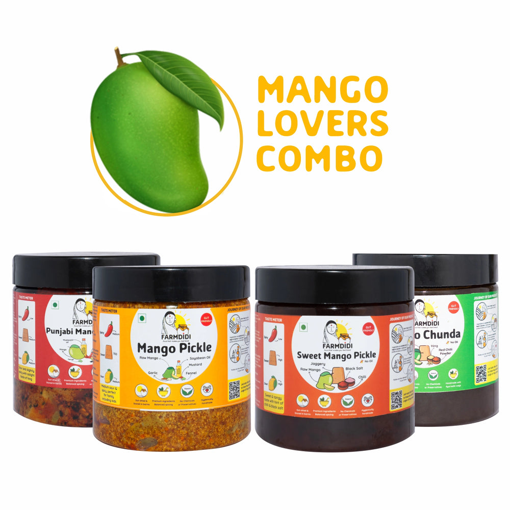 
                  
                    Mango Lovers combo  | Pack of 4 (350g each)
                  
                