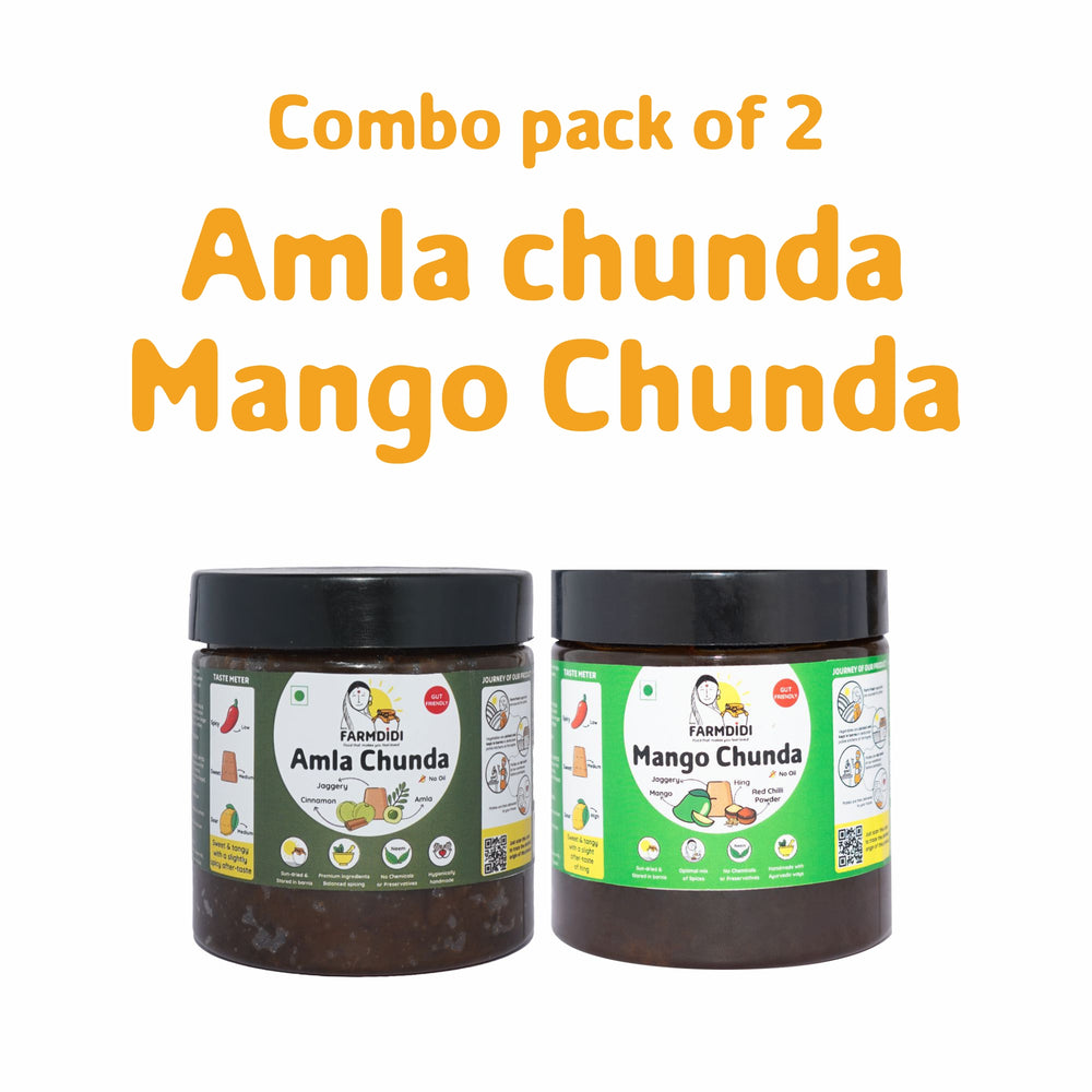 Combo Pack of 2 Amla Chunda X Mango Chunda