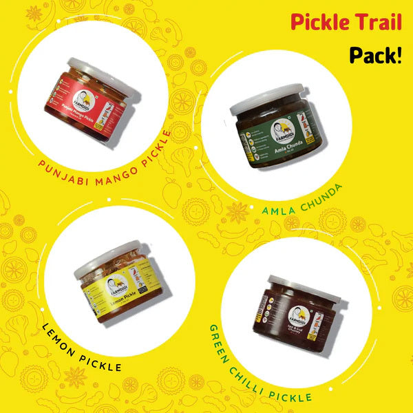 Pickles trial pack | Pack of 4 (75g each)