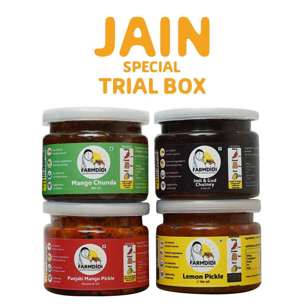 Jain's special trial pack | Pack of 4 (75g each)