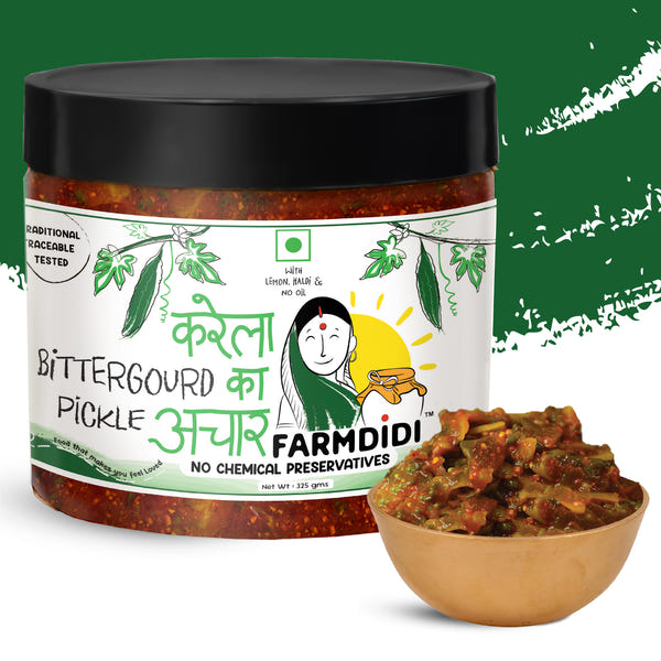 Bitter Gourd Pickle | Karela ka Achar