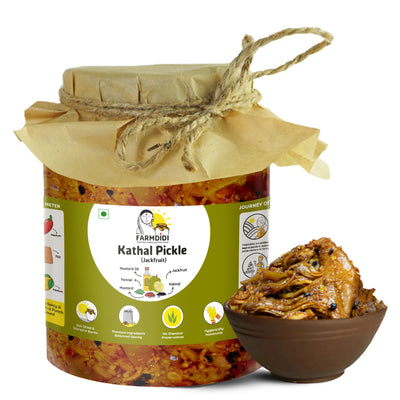Jackfruit Pickle | Kathal ka Achar