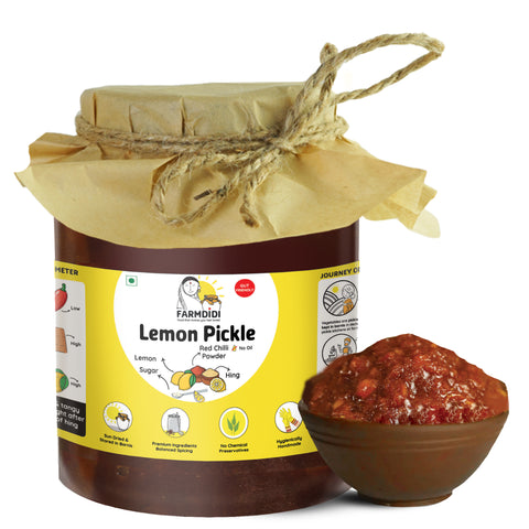 Crushed Lemon Pickle | Nimbu ka Achar