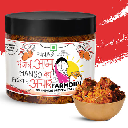 Punjabi Mango Pickle | Punjabi Aam Ka Achar