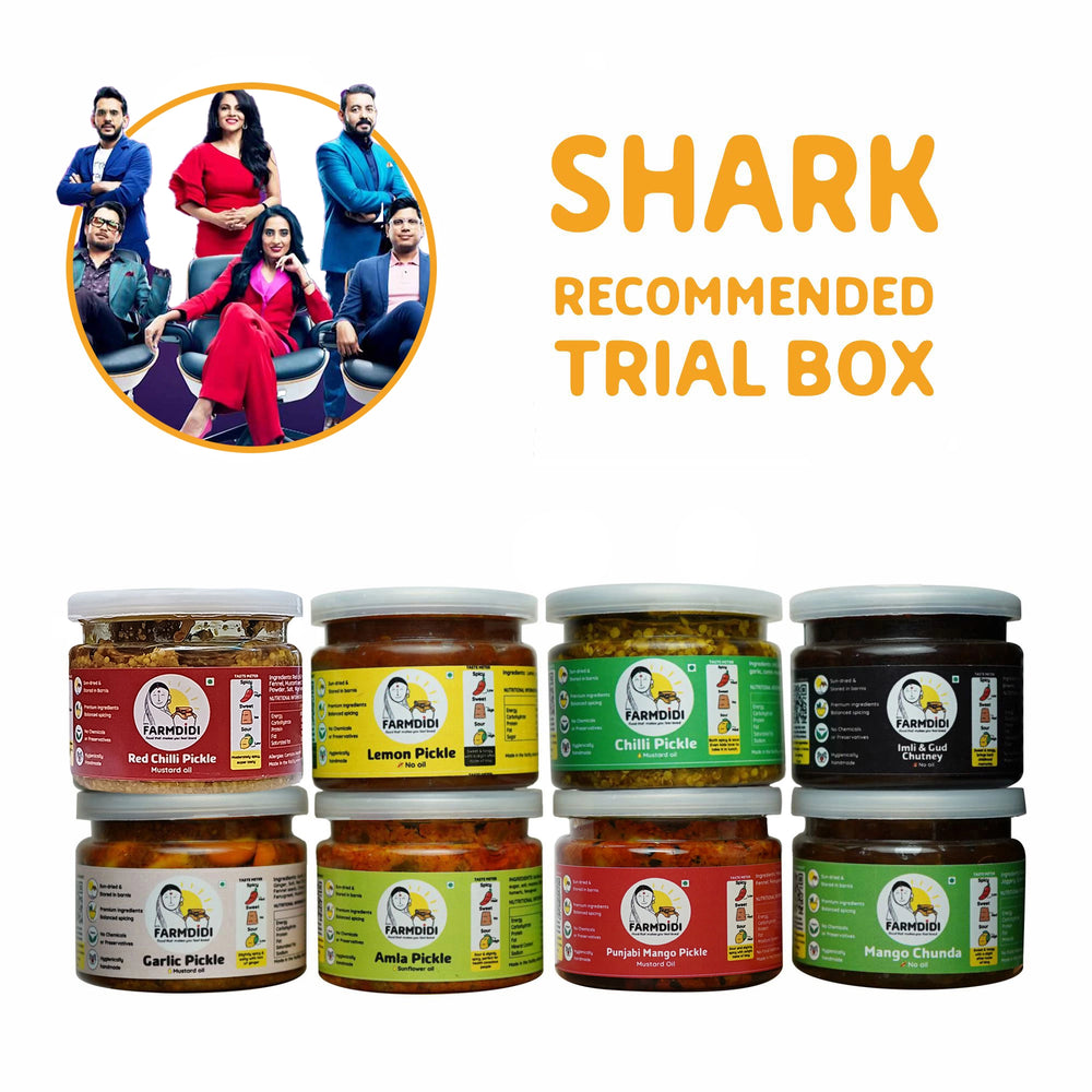 Shark's trial pack | Pack of 8 (75g each)