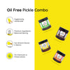 Oil-free pickle pack, Farmdidi, 4 pack, 325g each
