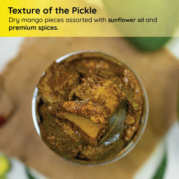 Homemade mango pickle, Aam ka achar, Indian pickle from Farmdidi