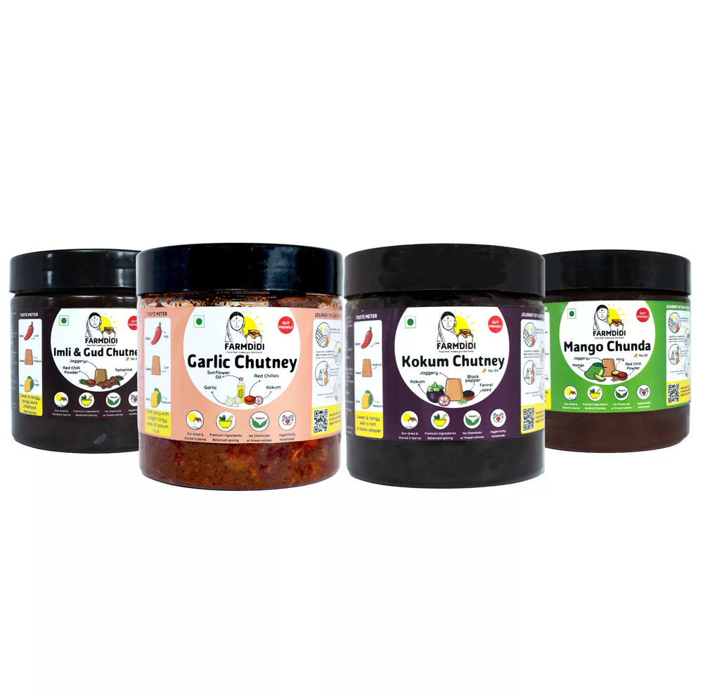 Best seller chutneys combo | Pack of 4 (350g each)