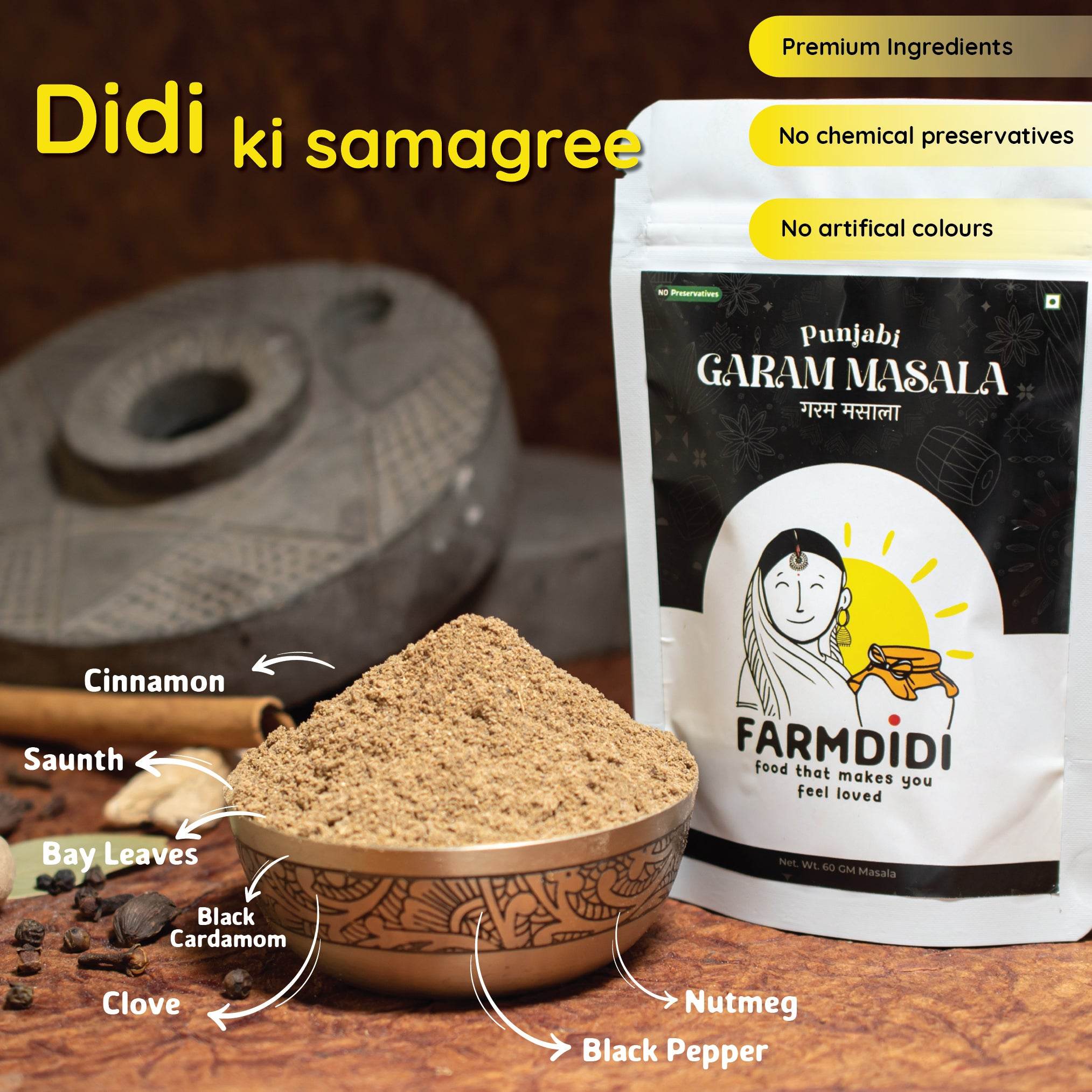 Punjabi Garam Masala – www.farmdidi.com