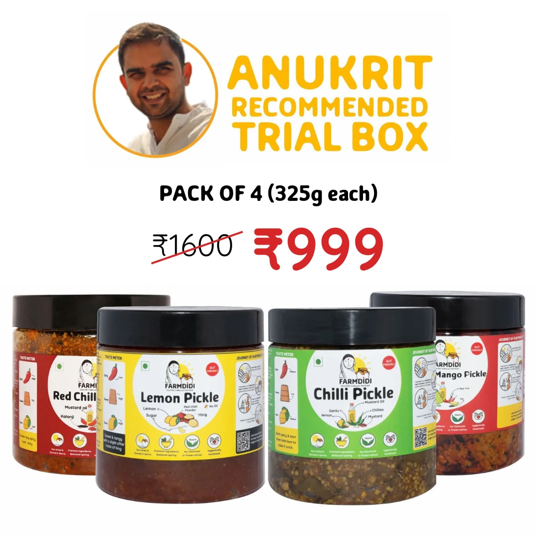 Image showing trail packs by FarmDidi with 4 pickles of 325 grams each.