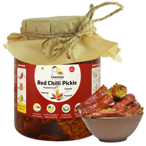 Red Chilli Pickle | Lal Mirch ka Achar