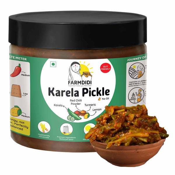 Bitter Gourd Pickle | Karela ka Achar