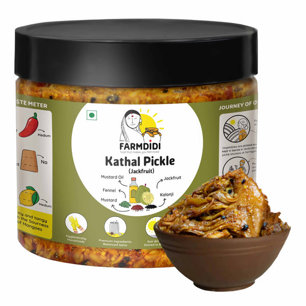 Jackfruit Pickle | Kathal ka Achar