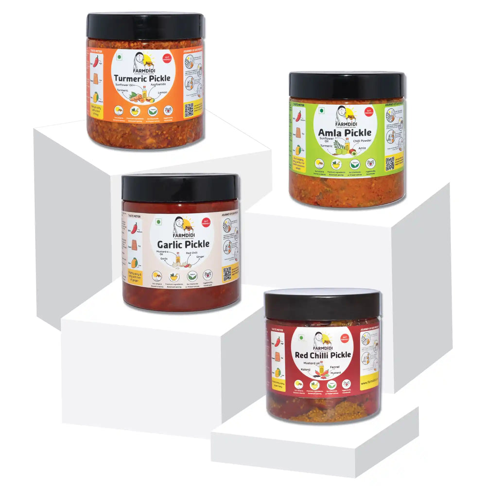
                  
                    Healthy pickle combo, Farmdidi, 4 pack, 325g each
                  
                