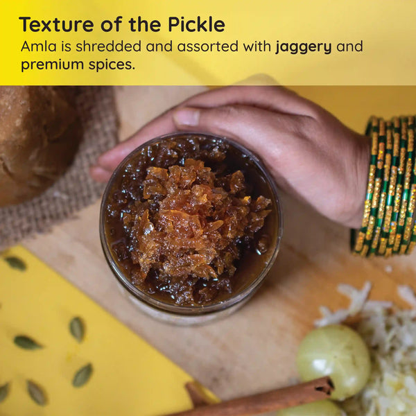 Amla chunda and Amla murabba pickles and chutneys from Farmdidi