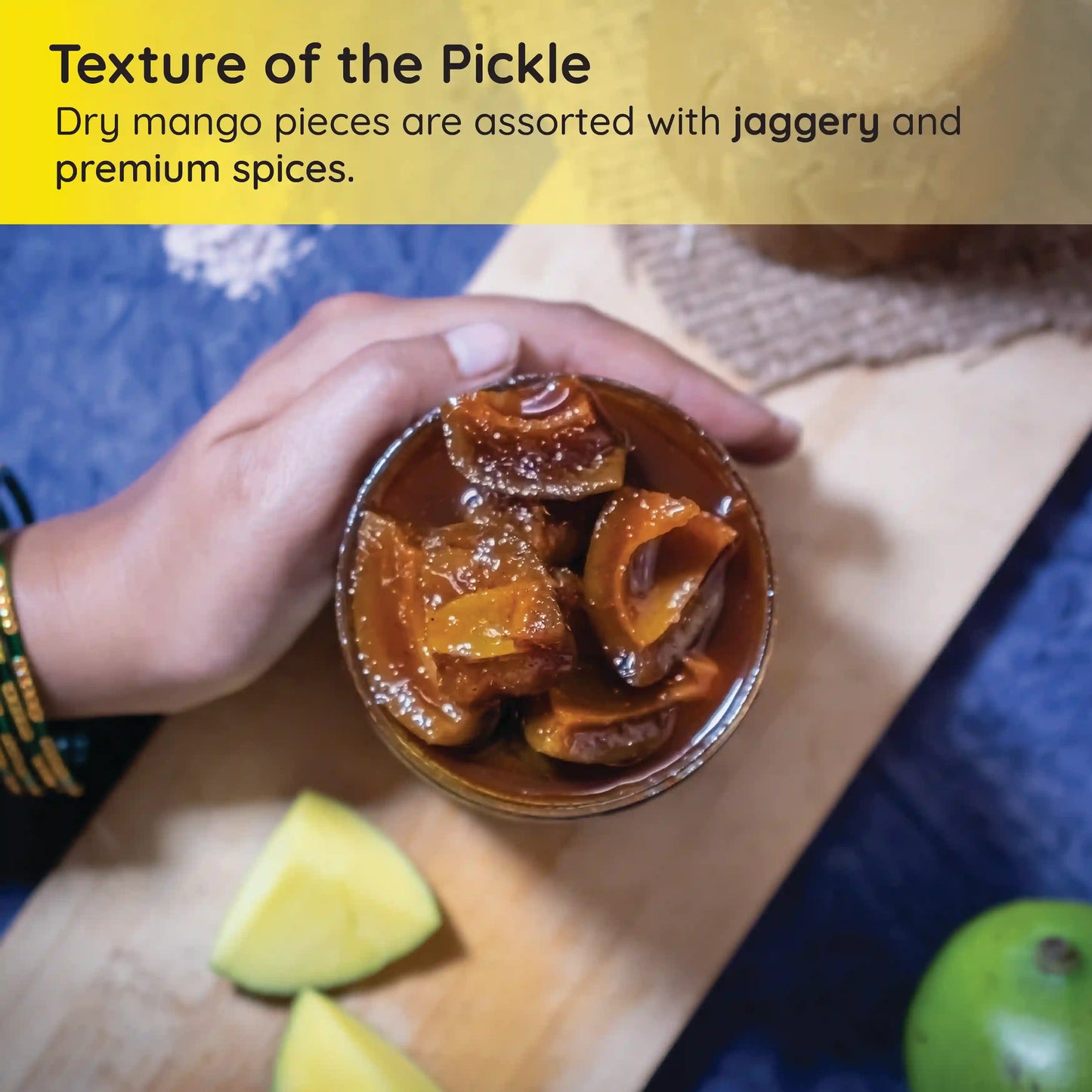 
                  
                    Sweet mango pickle, Mango sweet achar, Indian pickle from Farmdidi
                  
                