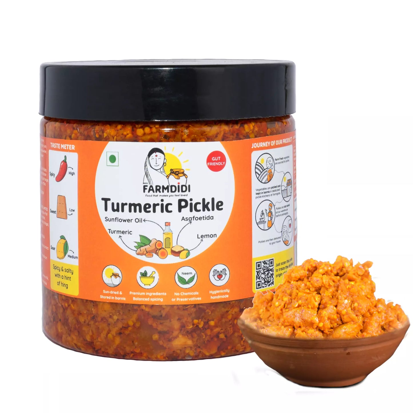 
                  
                    Turmeric Pickle | Haldi achar
                  
                