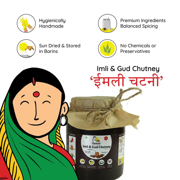 Tamarind sauce, Imli ki chutney, Indian condiment from Farmdidi